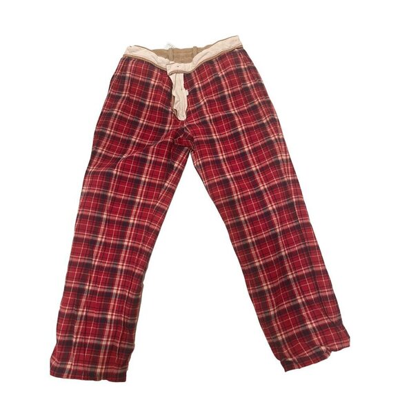 J Crew mens pants warm outdoor thick cotton with flannel lining 33/32 - Picture 4 of 12